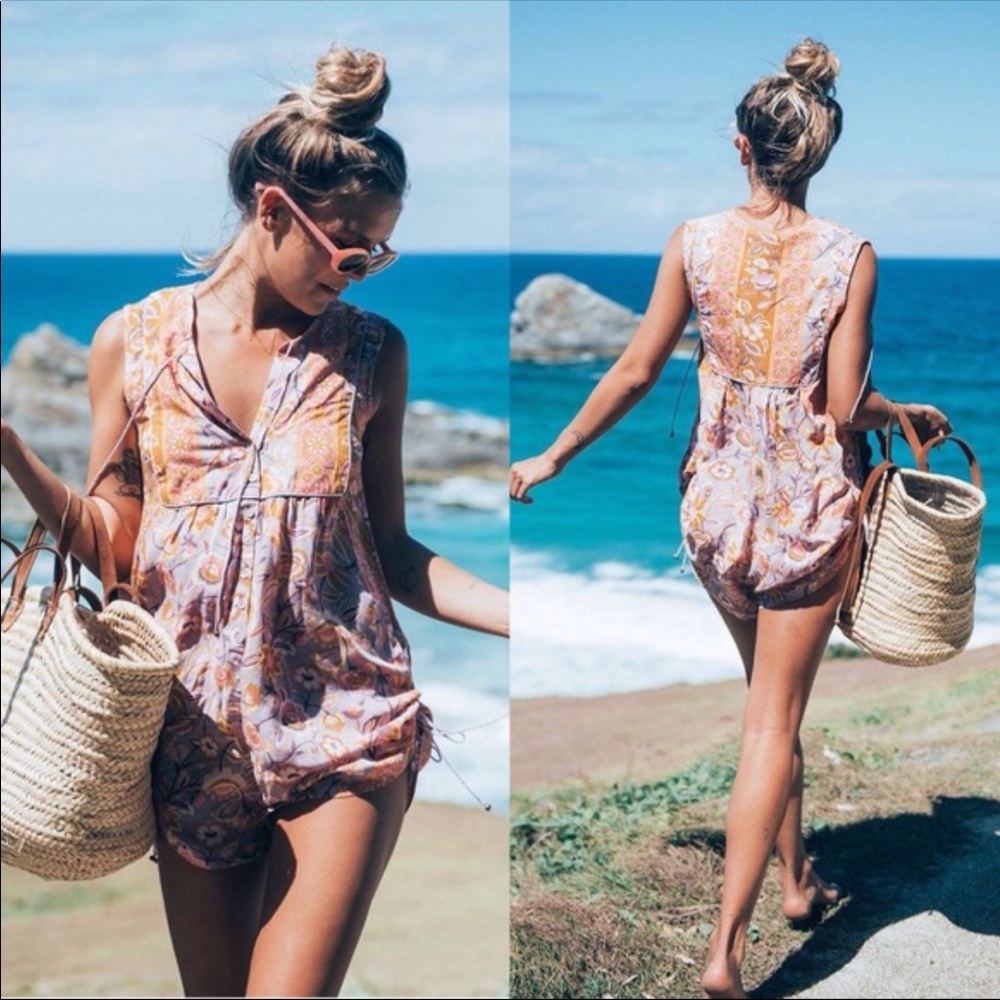 🚫SOLD🚫 NWOT- SPELL - Lolita Sleeveless Romper